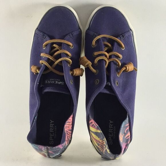 Sperry Seacoast Isle womens mule sneakers blue size 8 M STS95779 - Picture 4 of 8